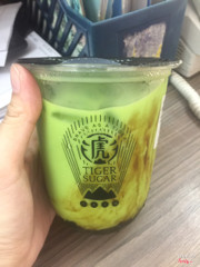 Đường nâu matcha sữa