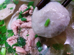 Phở tái bò viên 42k