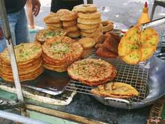 bánh tôm + bánh tiêu