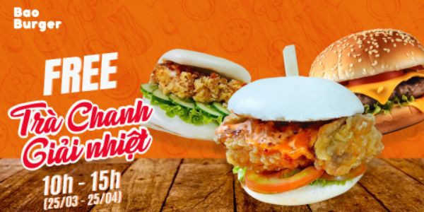 Bao Burger - Bánh Bao Kẹp & Burger - Sương Nguyệt Ánh