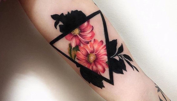 Black & White Ink Tattoo