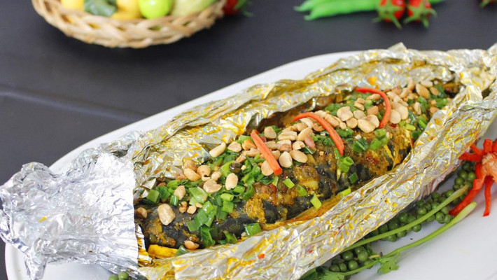 Cá Biển Miền Trung Nướng Muối Ớt
