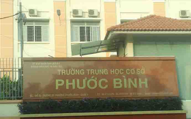 Trương THCS Phước Bình