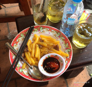 Nui xào bò 28k 