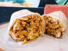 Chicken/Bacon/Guacamole Burrito 195k