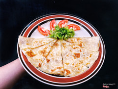 Green Chili Pork Quesadillas 115k