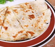 Green Chili Pork Quesadilla