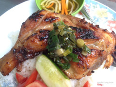 cơm gà nướng