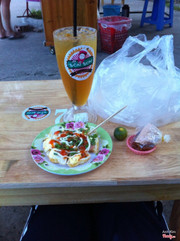 Trà chanh, bánh cút, bùi nhùi :D