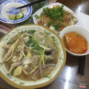 Bún thang ft. Bánh cuốn bát siêu to siêu no ạ