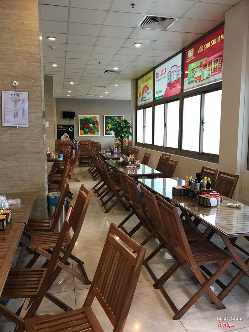 Bàn ghế của canteen