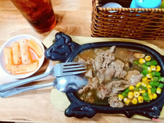 Bò né kim chi không trứng, 30k/phần