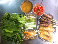 Bánh xèo + nem lụi