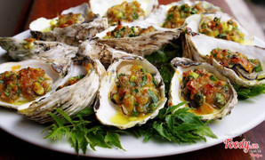 Hàu nướng 10k/con