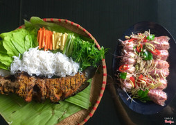 Cá lóc nướng 160k/mẹt