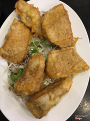 Sake chiên giòn