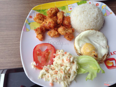 Chicken ball rice