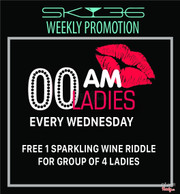 Weekly Promotion  - Ladies Night - Every Wednesday