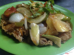 Sườn xao chua ngọt