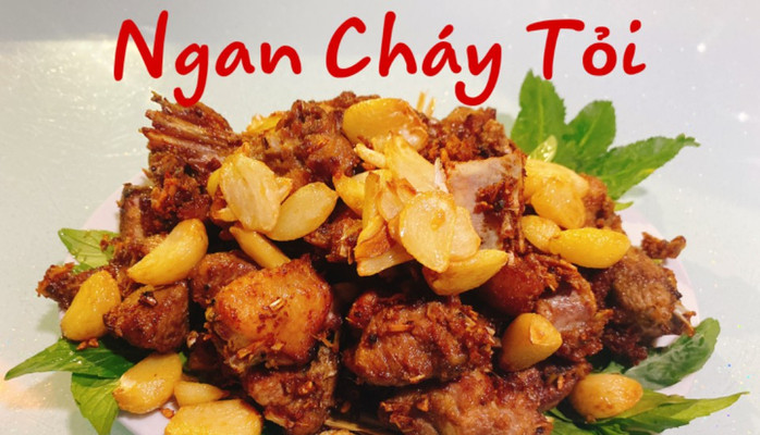 Ngan Quê - Ngan Chặt, Ngan Cháy Tỏi & Nộm Ngan - Ngõ 1 Huỳnh Tấn Phát