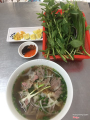 Phở tái gầu 35k