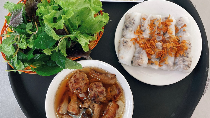 Bánh Cuốn Thịt Nướng - Bún Chả - Mây Food