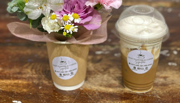 Leafy Flowers Coffee Signature - Tiệm Hoa Tươi & Cà Phê Muối - 409 Kim Mã