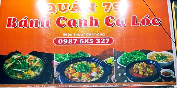 Bánh Canh Cá Lóc 79 - Đường 30 Tháng 4