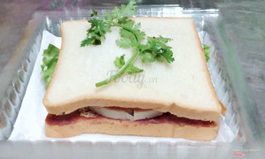 Thành phẩm EURSandwich nhiều dinh dưỡng và năng lượng cho 1ngày mới 