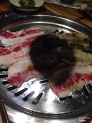 ba chỉ bò nướng