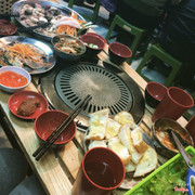 Đây là hình ảnh mịnh gọi set combo 289k ăn ngon mà vừa đủ 2 người :) Đồ tẩm ướp vừa miệng. Kim chi siêu ngon ☺️ mình rất thích.