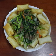 phở chiên phồng