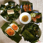 Bánh lọc nậm, chả gốc Huế