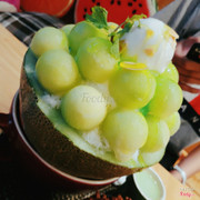 Bingsu dưa lưới 