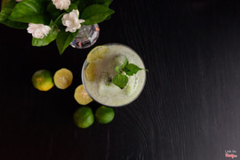 Sinh tố chanh xanh tuyết