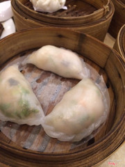 Bánh xếp tôm gà