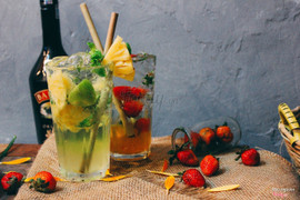 Mojito thơm và dâu