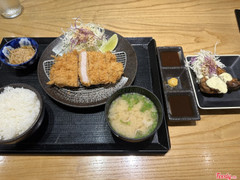 Tonkatsu set + Nanban chicken