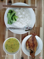 CƠM CÁ DIÊU HỒNG KHO