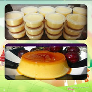 flan trứng sữa tươi quán tự làm, thơm béo ngậy