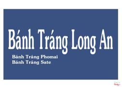 Ben Tiem nay co ban them banh trang Long An .