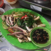 Mực xào sa tế