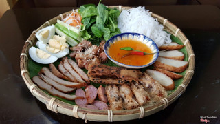 bún chả nem nướng