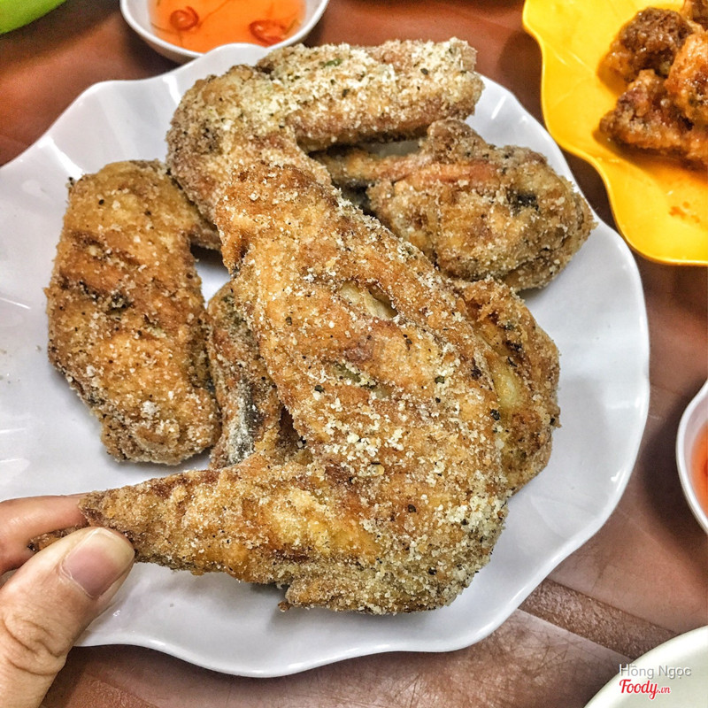 cánh gà rang muối
