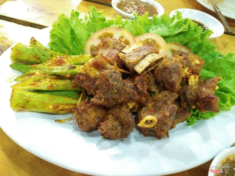 Thịt trâu nướng sate