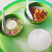 Chè bơ + chè đậu xanh