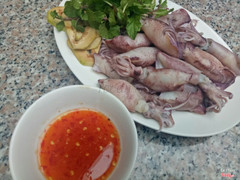 mực hấp