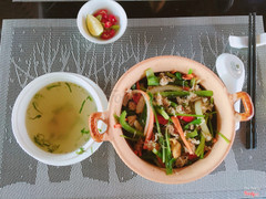 Miến xào cua