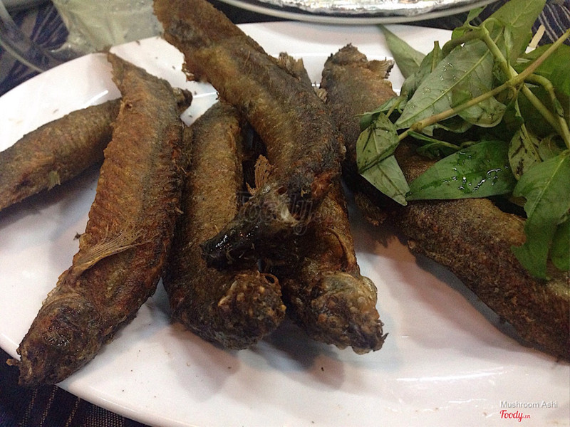 cá chạch chiên giòn