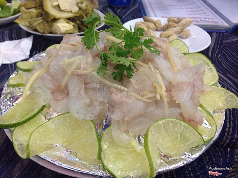 cá mú sashimi